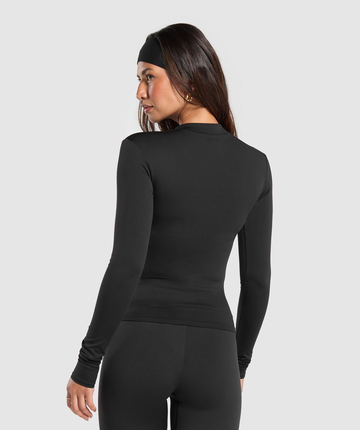 EVERYDAY HIGH NECK LONG SLEEVE TOP